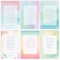 Better Office Products Inspirational Christian Greeting Cards W/Env, 6 Bible Verses, 6 Designs, 4 x 6in. Watercolors 64638 - alternate 1